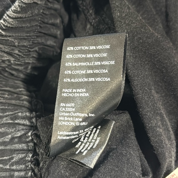 Free People Poplin Cotton Blend Shorts Black EUC XSmall Women’s - Picture 7 of 10